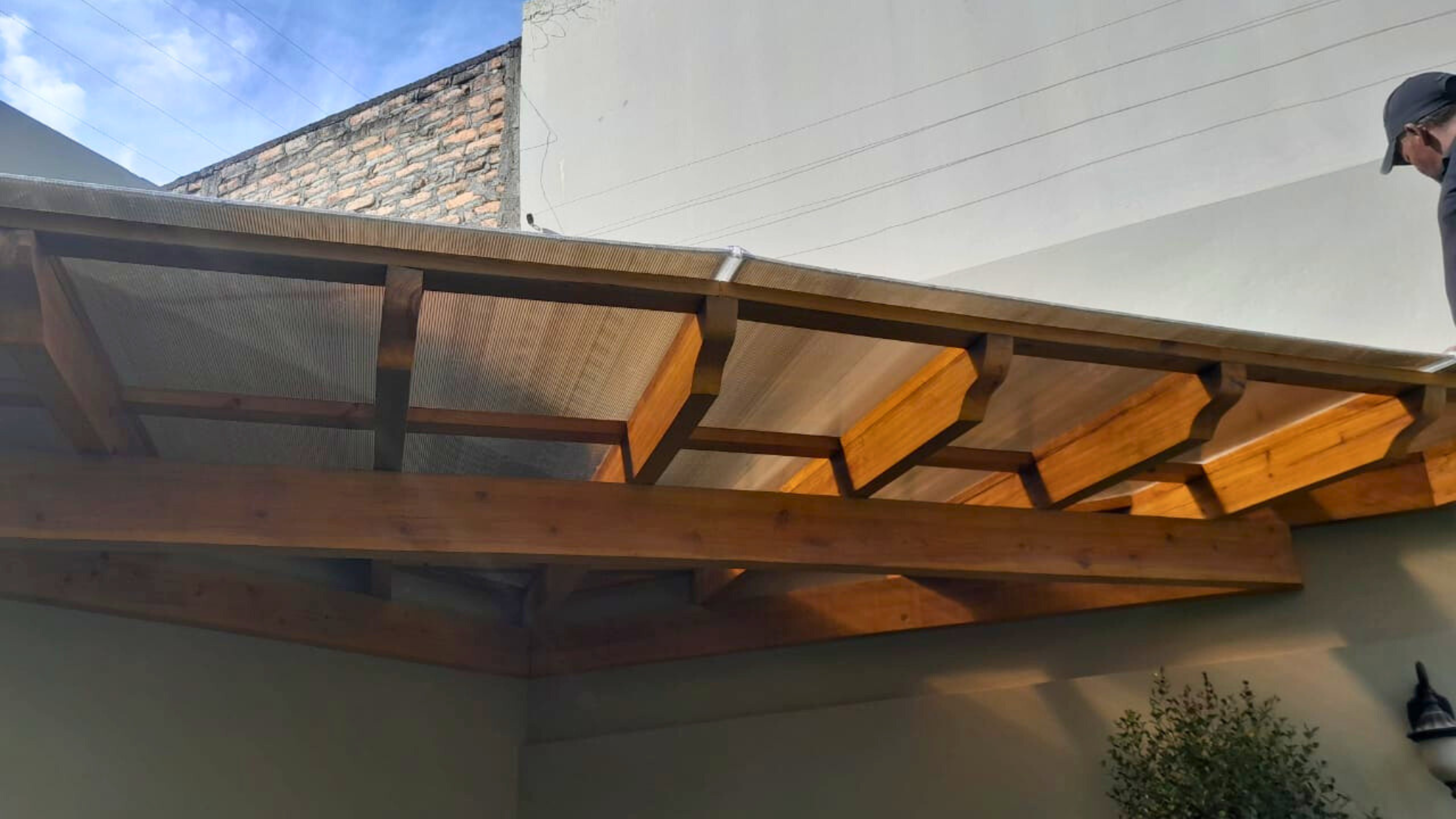 Pérgola Bronce Grande